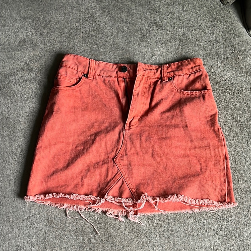 Women's RVCN Coral Denim Skirt
